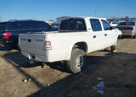 2000 Dodge Dakota Slt/Sport z USA, uszkodzony, nr VIN 1B7GG2AX1YS629686